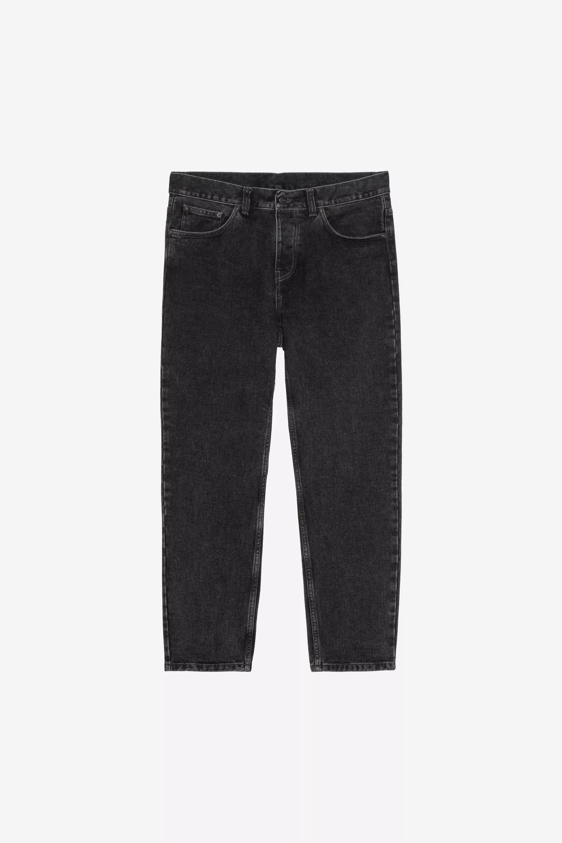 Carhartt WIP Newel Denim Pant Black Stone Washed