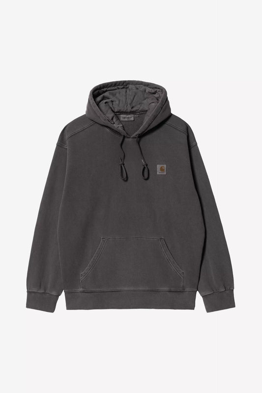 Carhartt WIP Nelson Garment Dyed Hooded Sweat Black