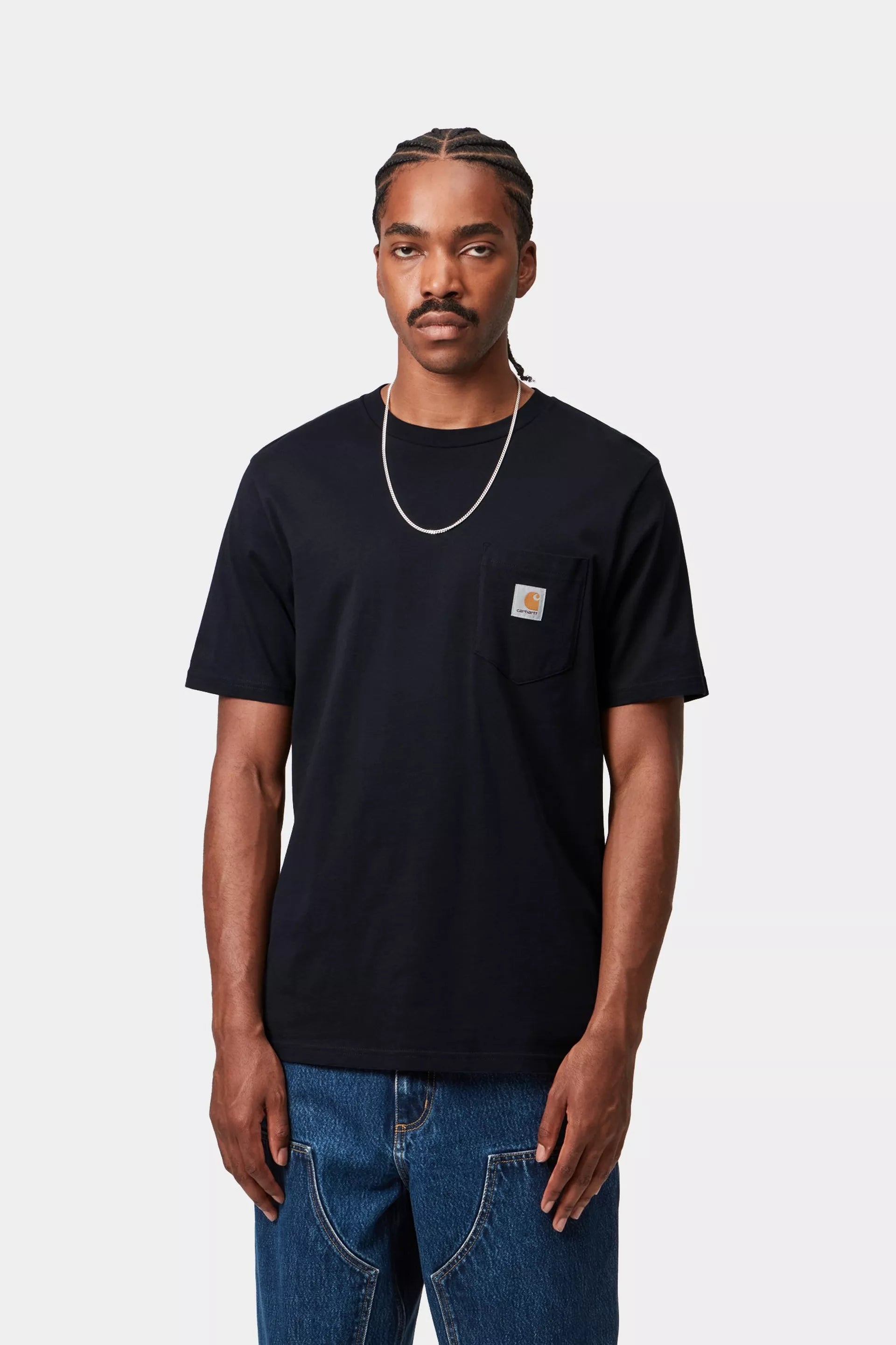 Carhartt WIP S/S Pocket T-Shirt Dark Navy