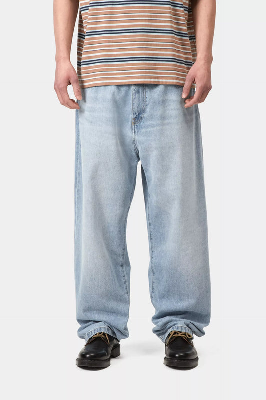 Carhartt WIP Landon Loose Pant Blue Heavy Worn Bleached