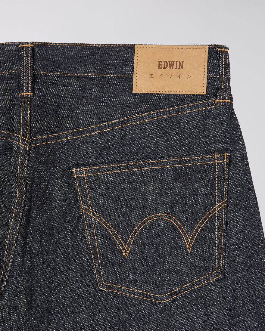 Edwin Regular Tapered Kaihara 13.5oz Rainbow Unwashed Selvage Denim Jeans