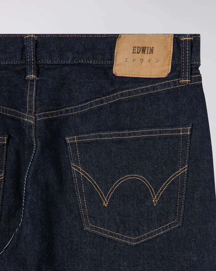 Edwin Regular Tapered 12.6oz Yoshiko Left Hand Blue Rinse Denim Jeans