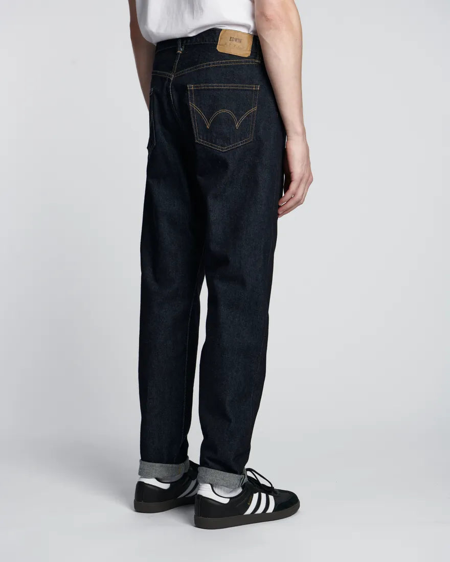 Edwin Regular Tapered 12.6oz Yoshiko Left Hand Blue Rinse Denim Jeans ...