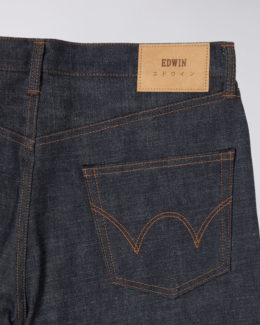 Edwin Slim Tapered Kaihara 13.5oz Rainbow Unwashed Selvage Denim Jeans