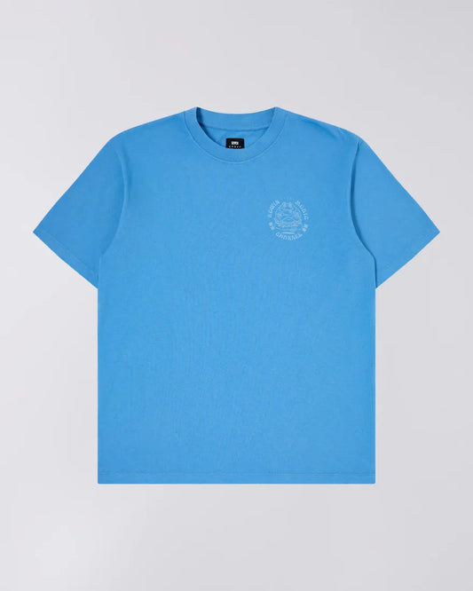 Edwin Music Channel T-Shirt Parisian Blue