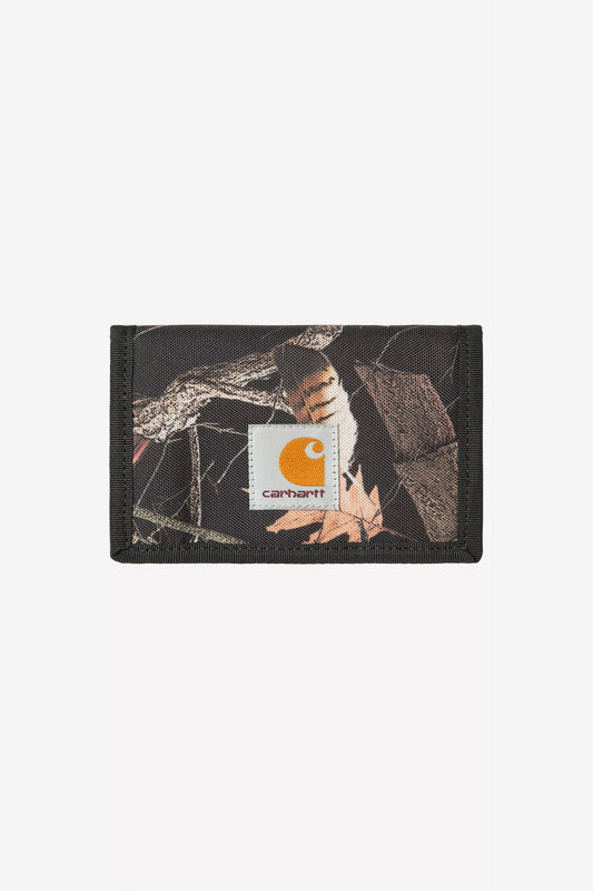Carhartt WIP Alec Wallet Camo Feather Black