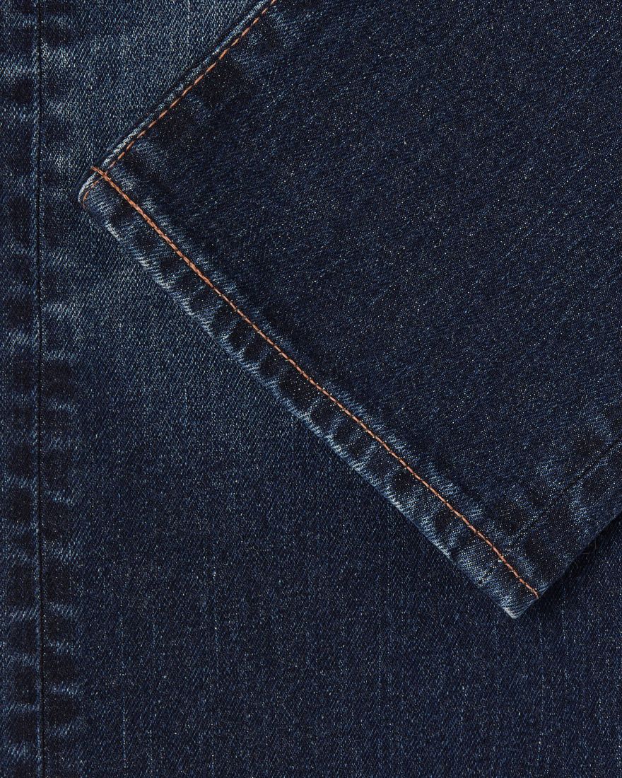 Edwin Slim Tapered Kaihara 13oz Blue Mid Dark Used Denim