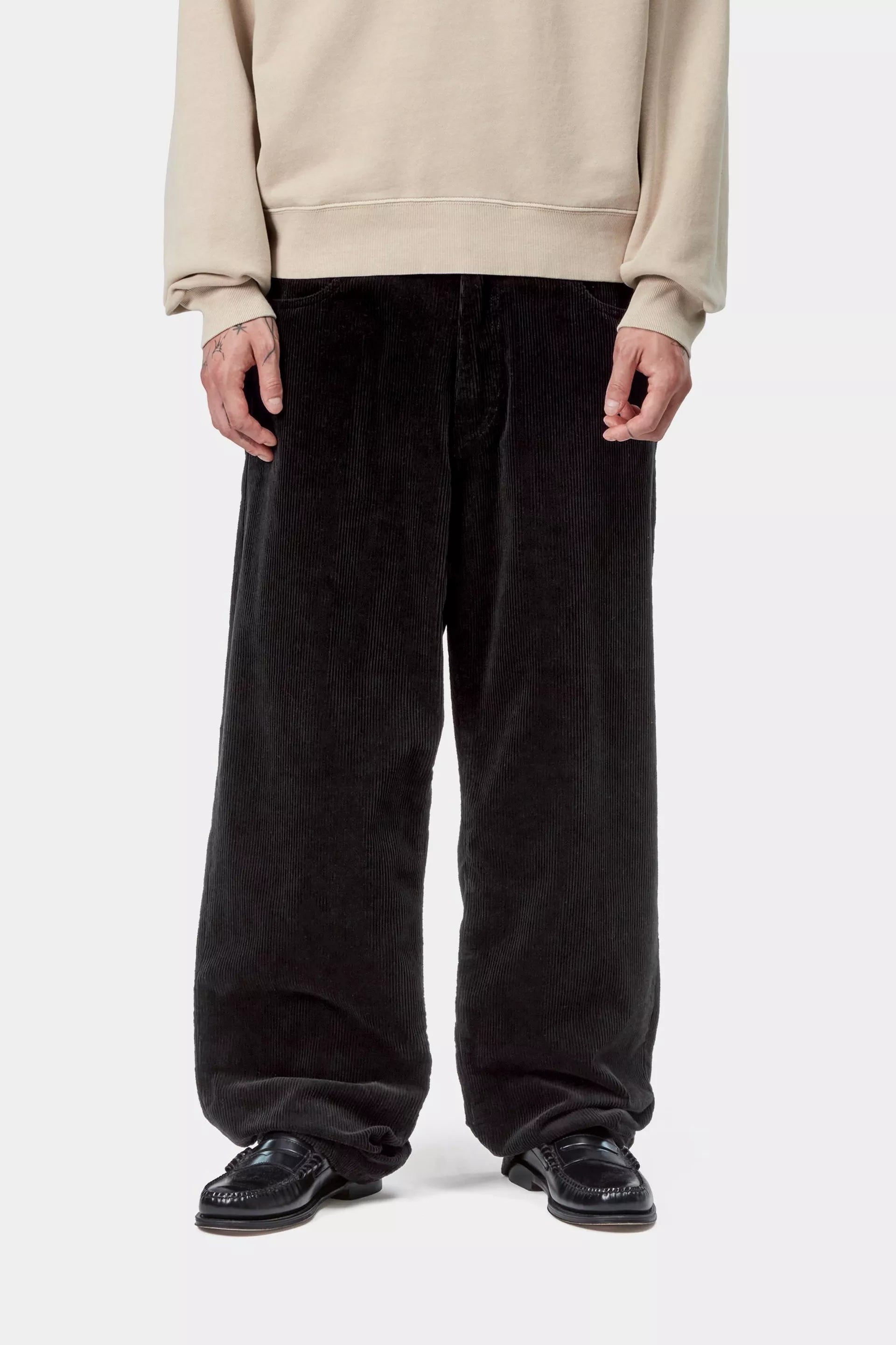 Carhartt WIP Landon Cord Pant Black Rinsed