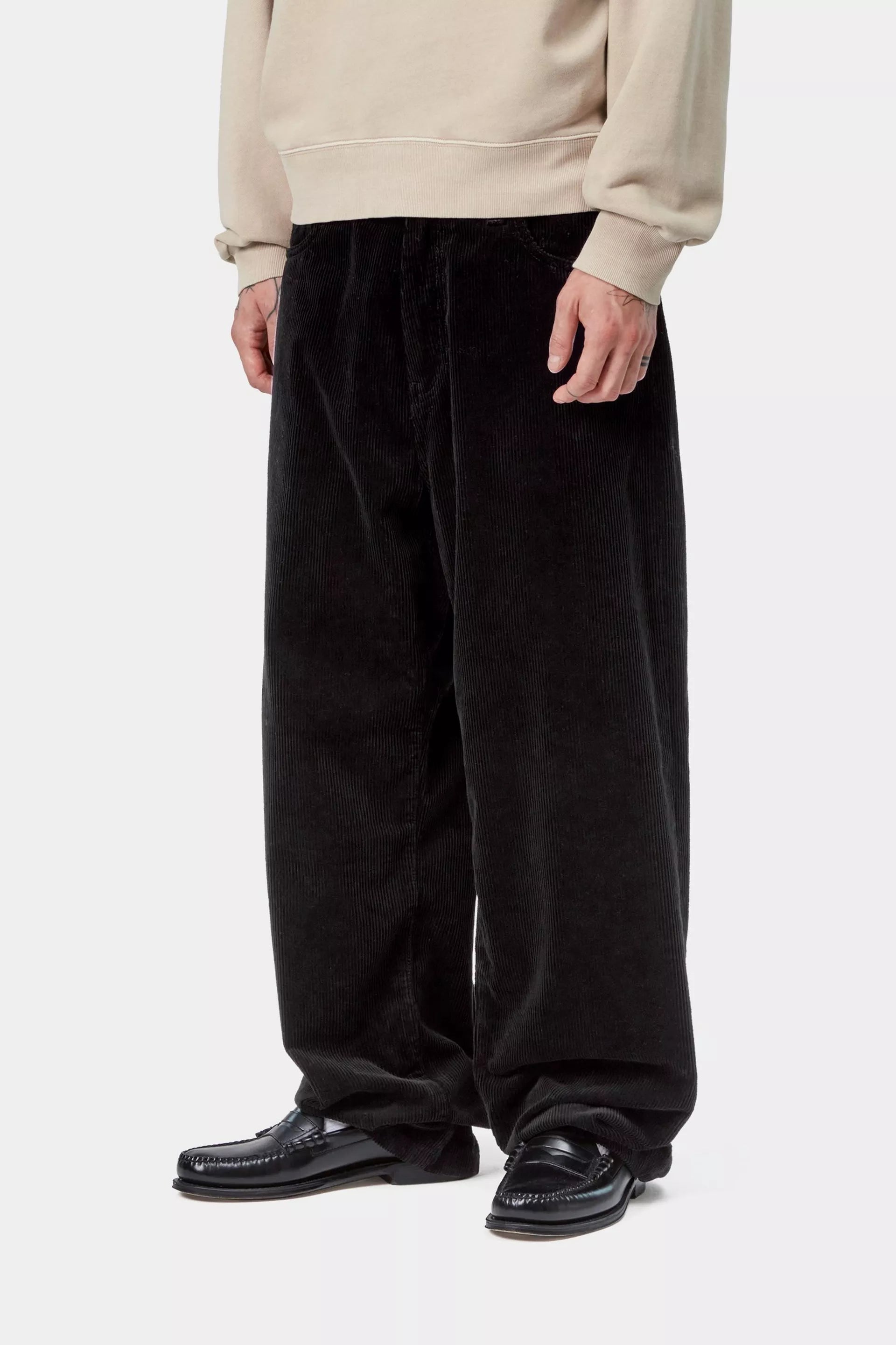 Carhartt WIP Landon Cord Pant Black Rinsed