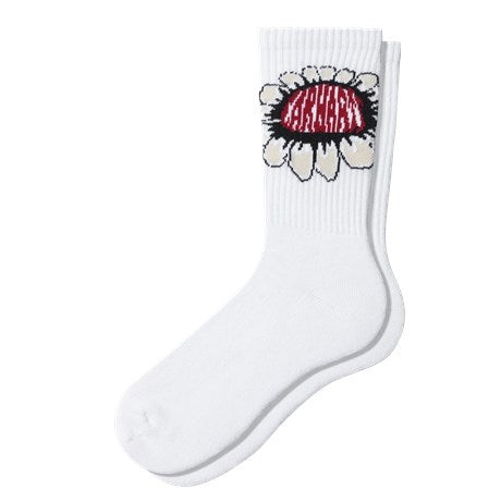Carhartt WIP Pixel Flower Socks Elastane White