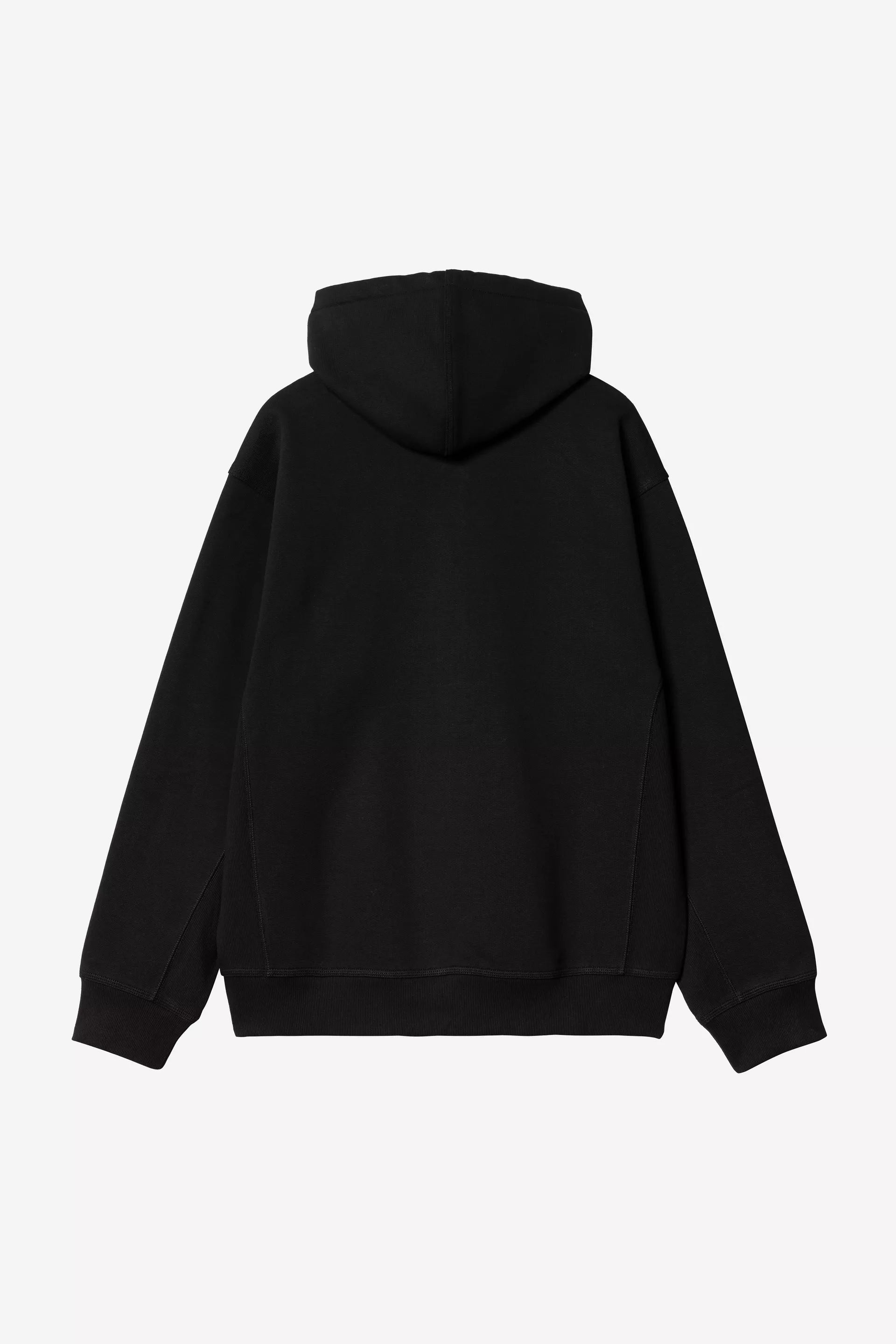 Carhartt WIP Hooded American Script Zip Jacket Black