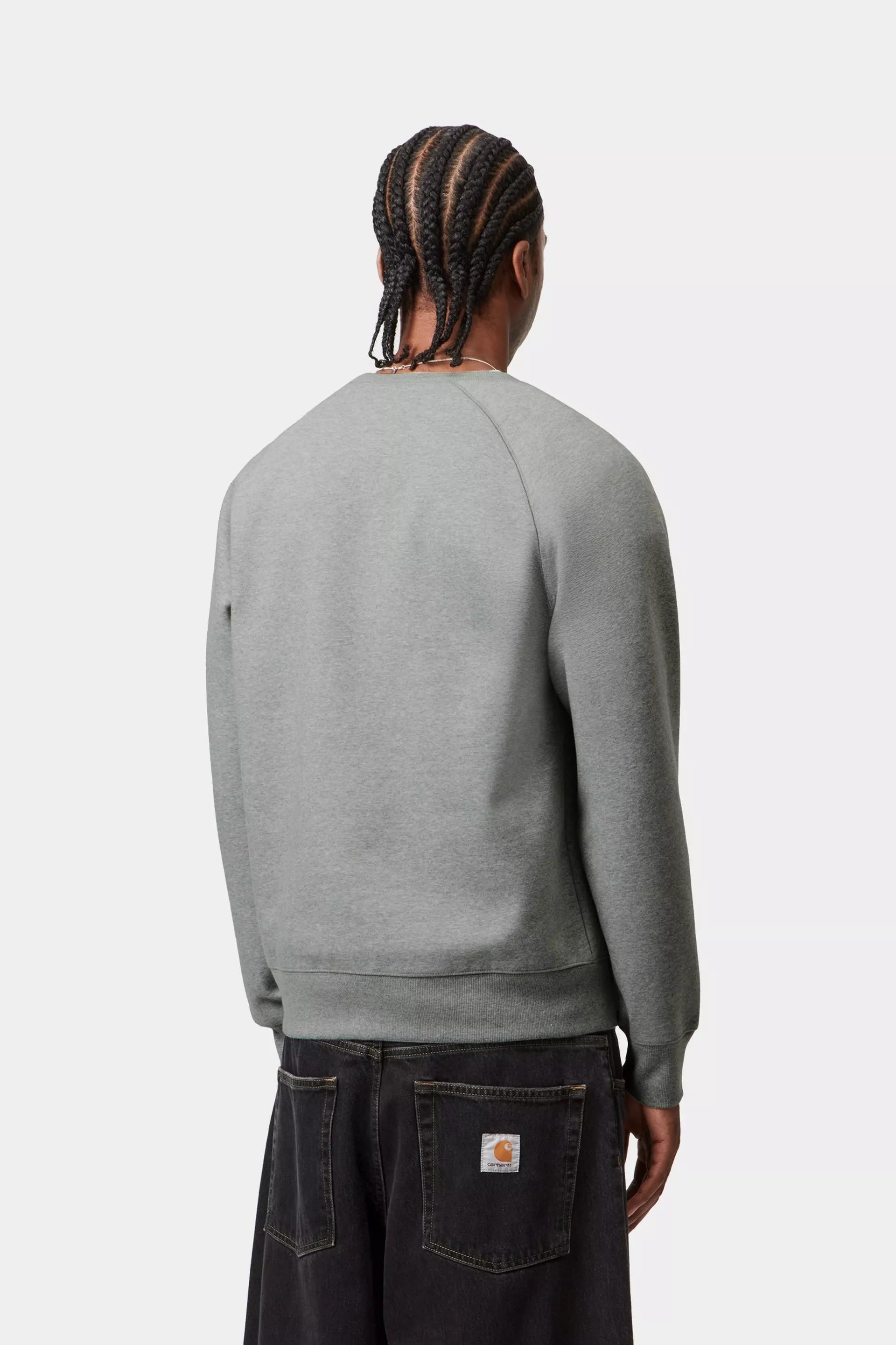 Carhartt WIP Chase Sweat Grey Heather