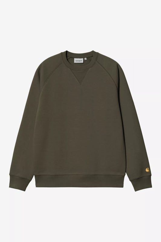 Carhartt WIP Chase Sweat Olive/Gold