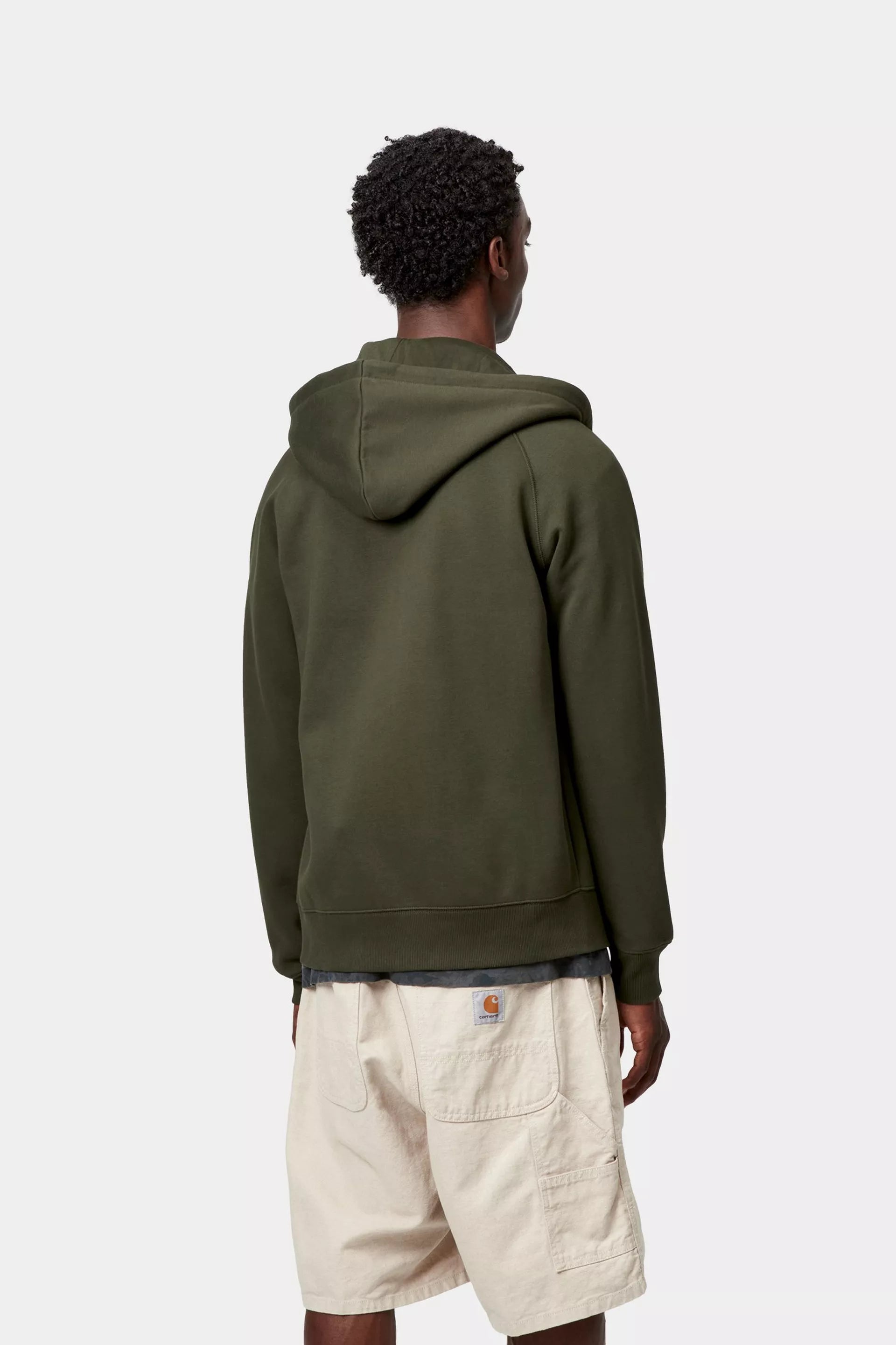 Carhartt WIP Zip Hooded Chase Jacket Olive/Gold