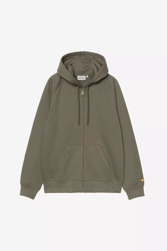 Carhartt WIP Zip Hooded Chase Jacket Leaf