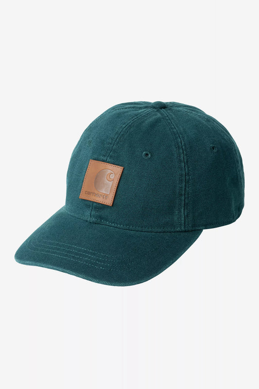Carhartt WIP Canvas Logo Cap Deep Lagoon