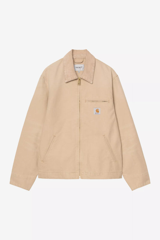Carhartt WIP Detroit Jacket Dusty Hamilton Brown Stone 12oz Canvas