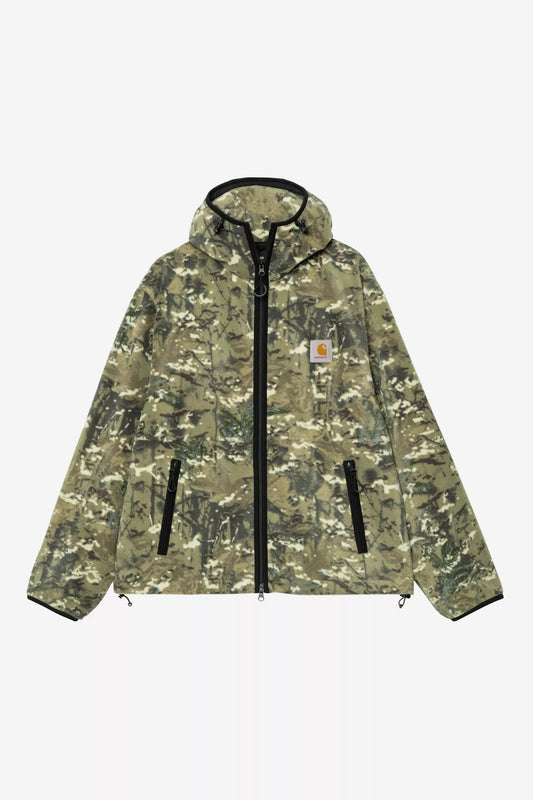 Carhartt WIP Blevin Hooded Liner Camo Combi Green