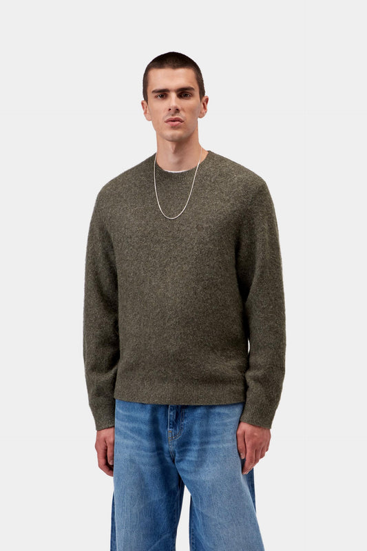 Carhartt WIP Curtis Sweater Tangled Shungite