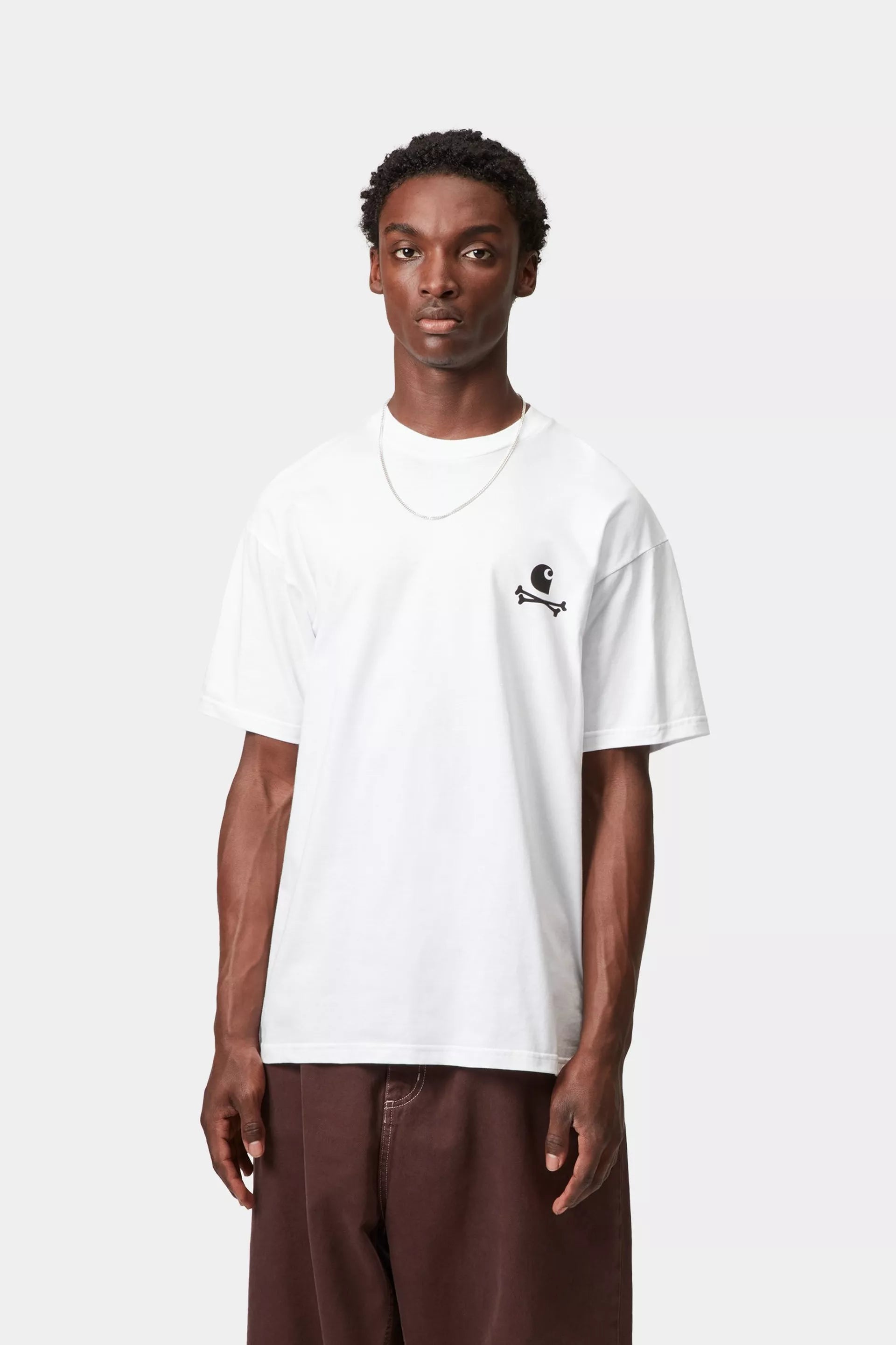 Carhartt WIP S/S C Logo Archive Backprint T-Shirt White