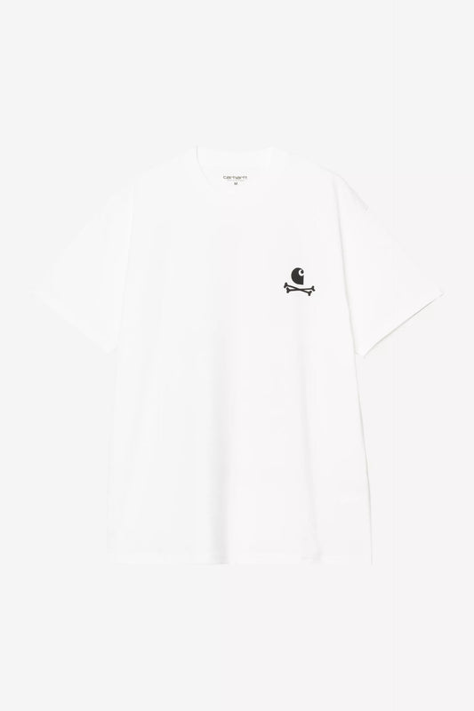 Carhartt WIP S/S C Logo Archive Backprint T-Shirt White