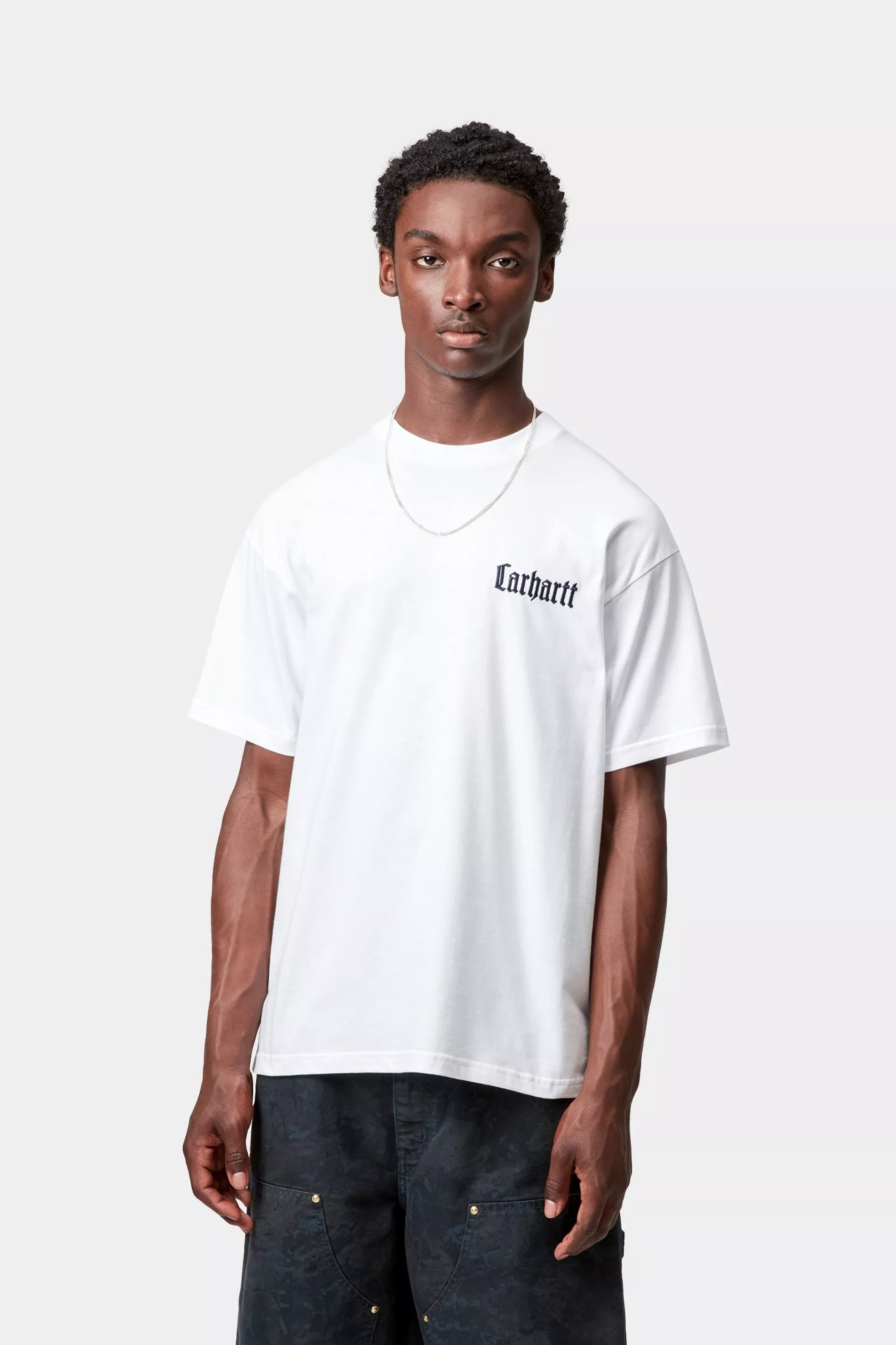 Carhartt WIP S/S Schooling Backprint T-Shirt White