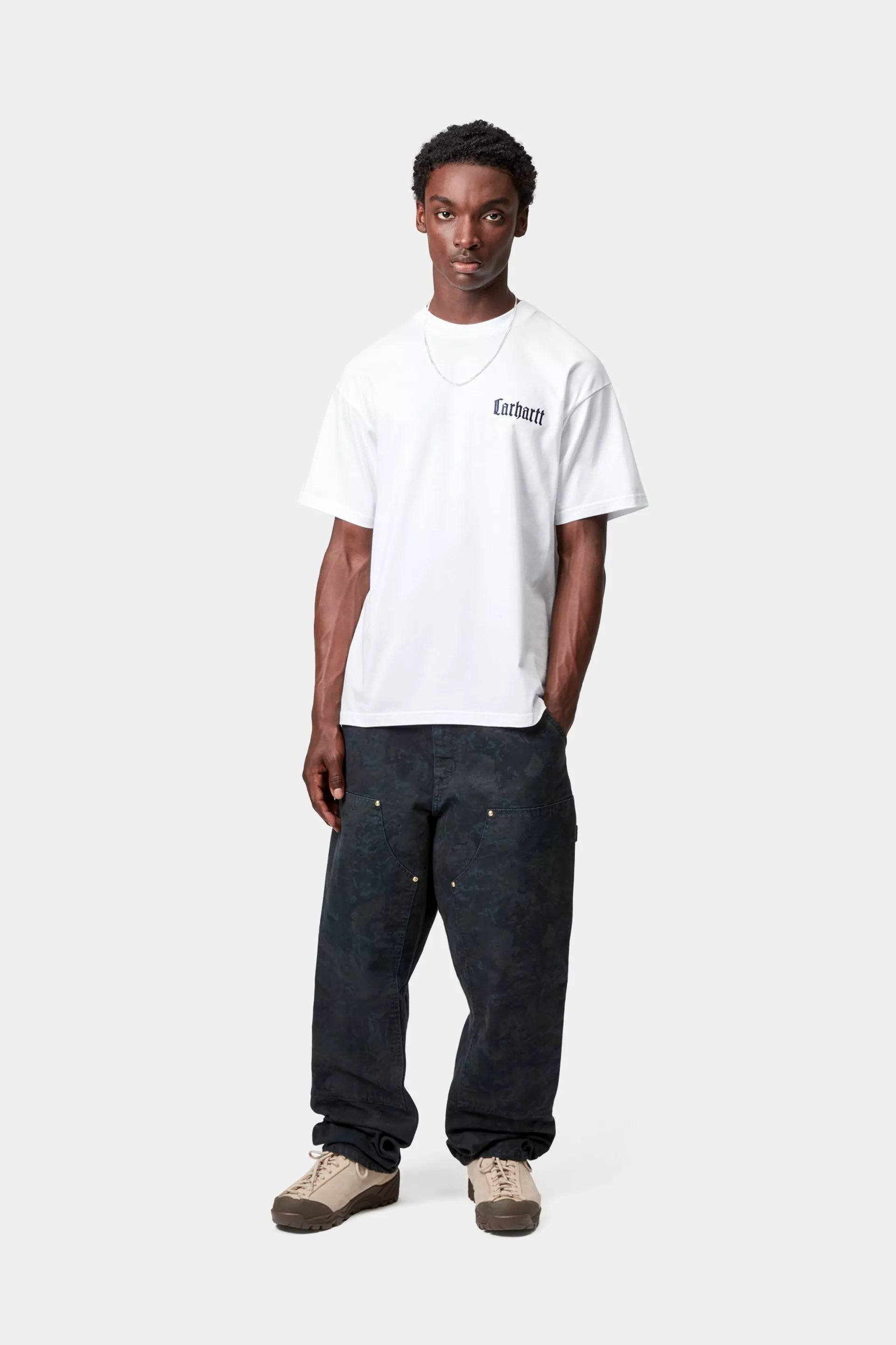 Carhartt WIP S/S Schooling Backprint T-Shirt White