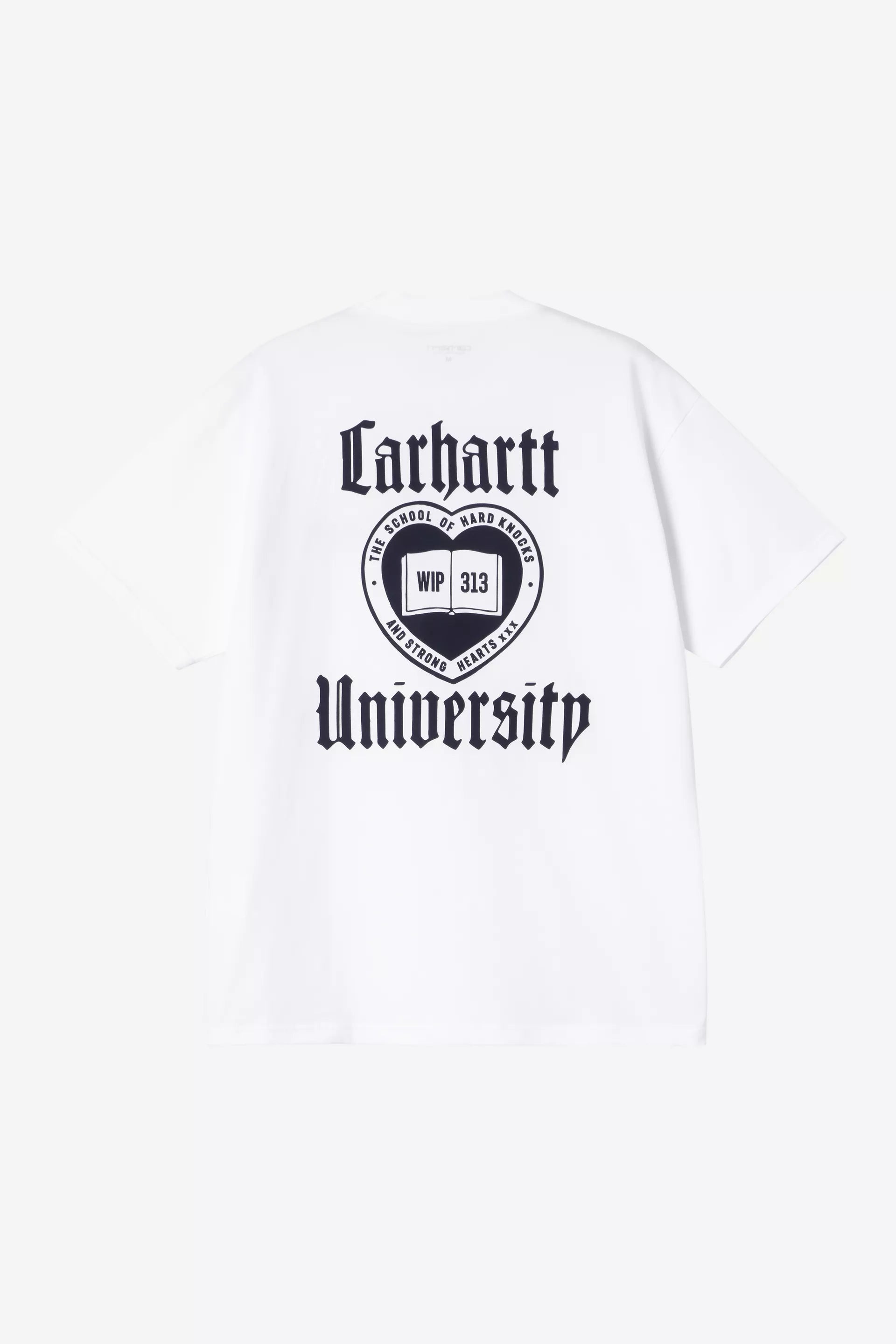 Carhartt WIP S/S Schooling Backprint T-Shirt White