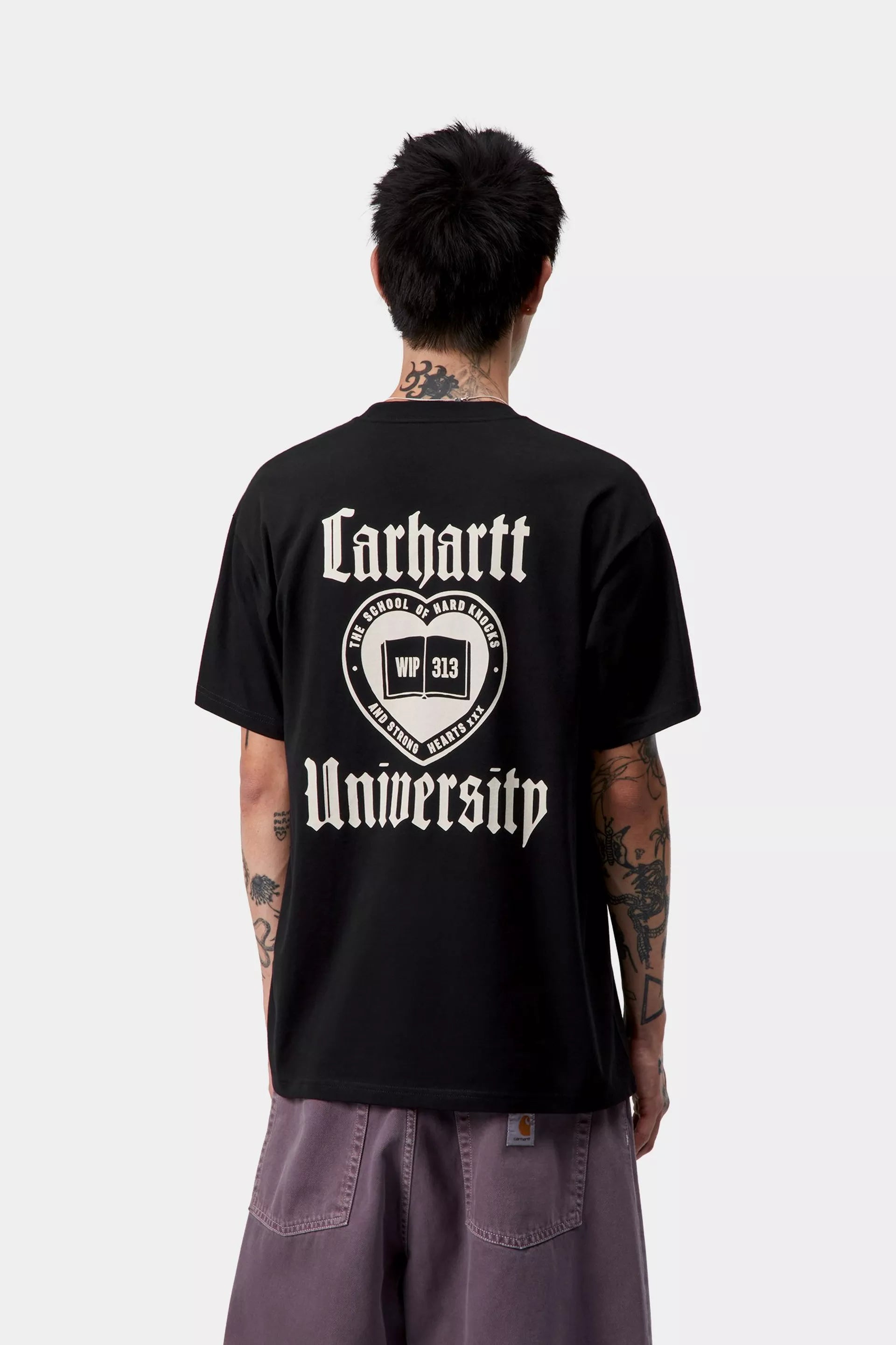 Carhartt WIP S/S Schooling Backprint T-Shirt Black