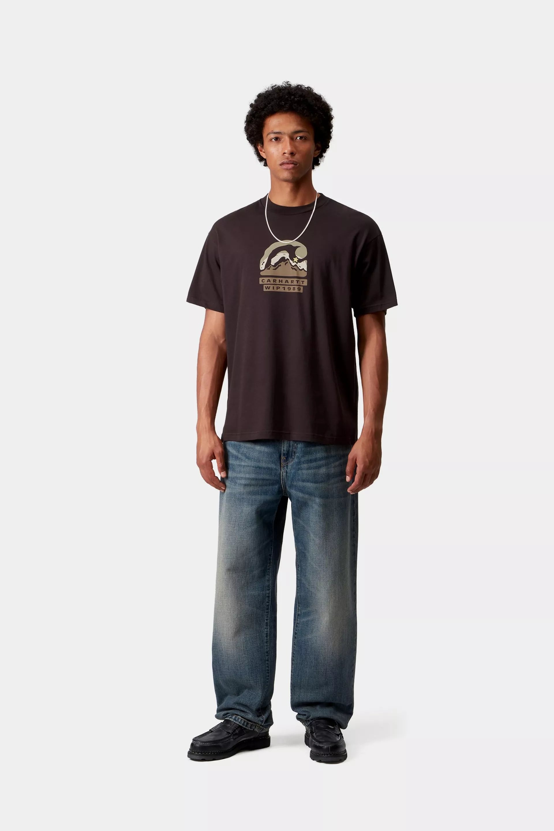 Carhartt WIP S/S Rising Helix Graphic Tee Palisander