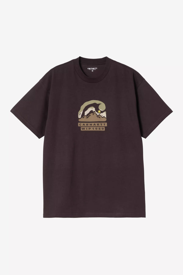Carhartt WIP S/S Rising Helix Graphic Tee Palisander