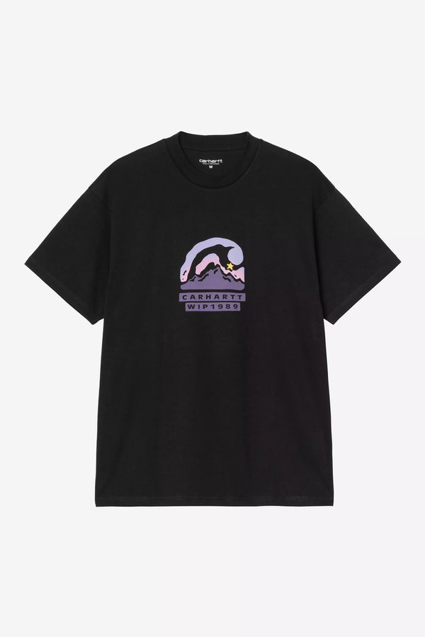 Carhartt WIP S/S Rising Helix Graphic Tee Black