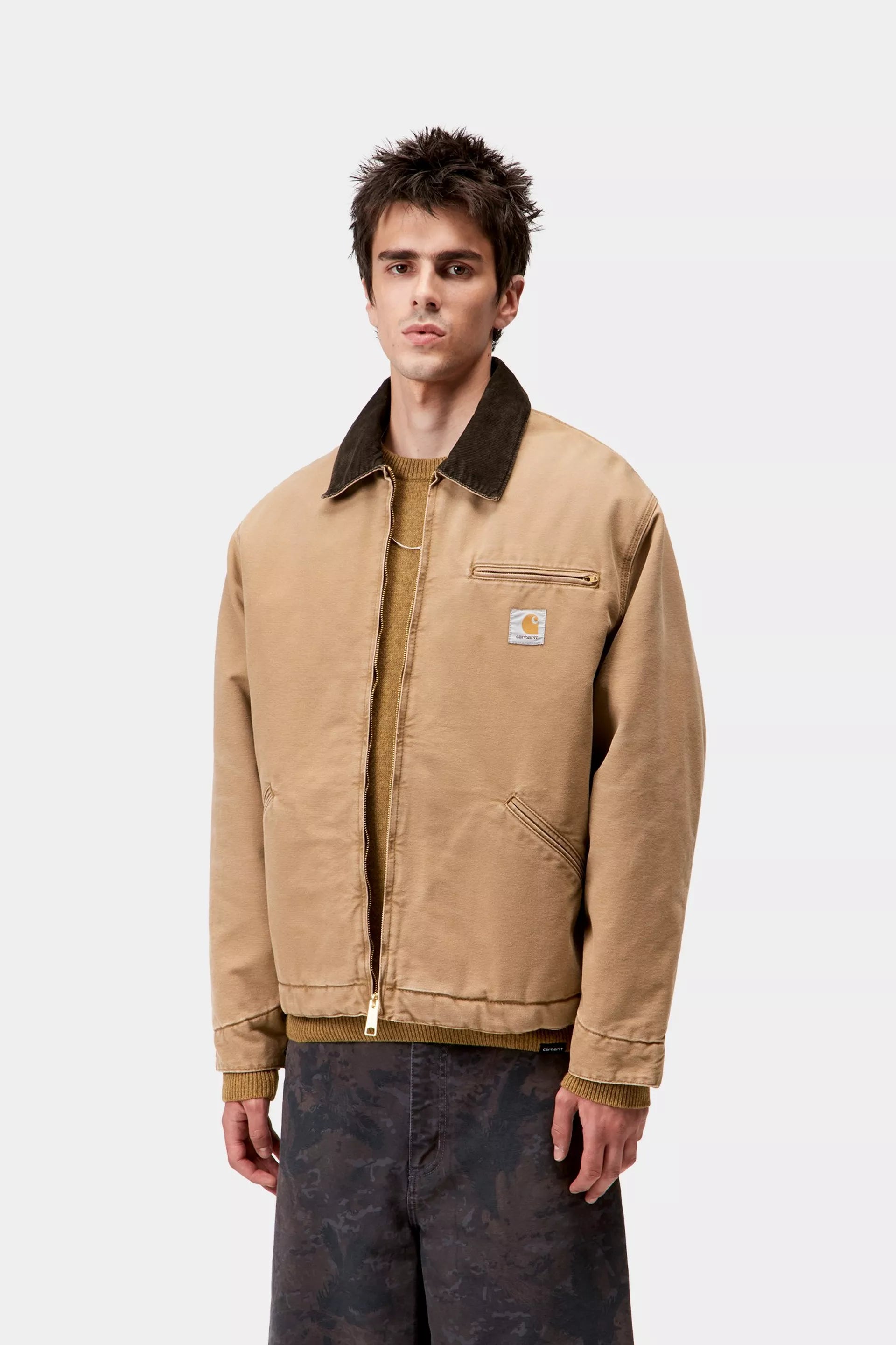 Carhartt WIP OG Detroit Lined Jacket Hamilton Brown/Tobacco