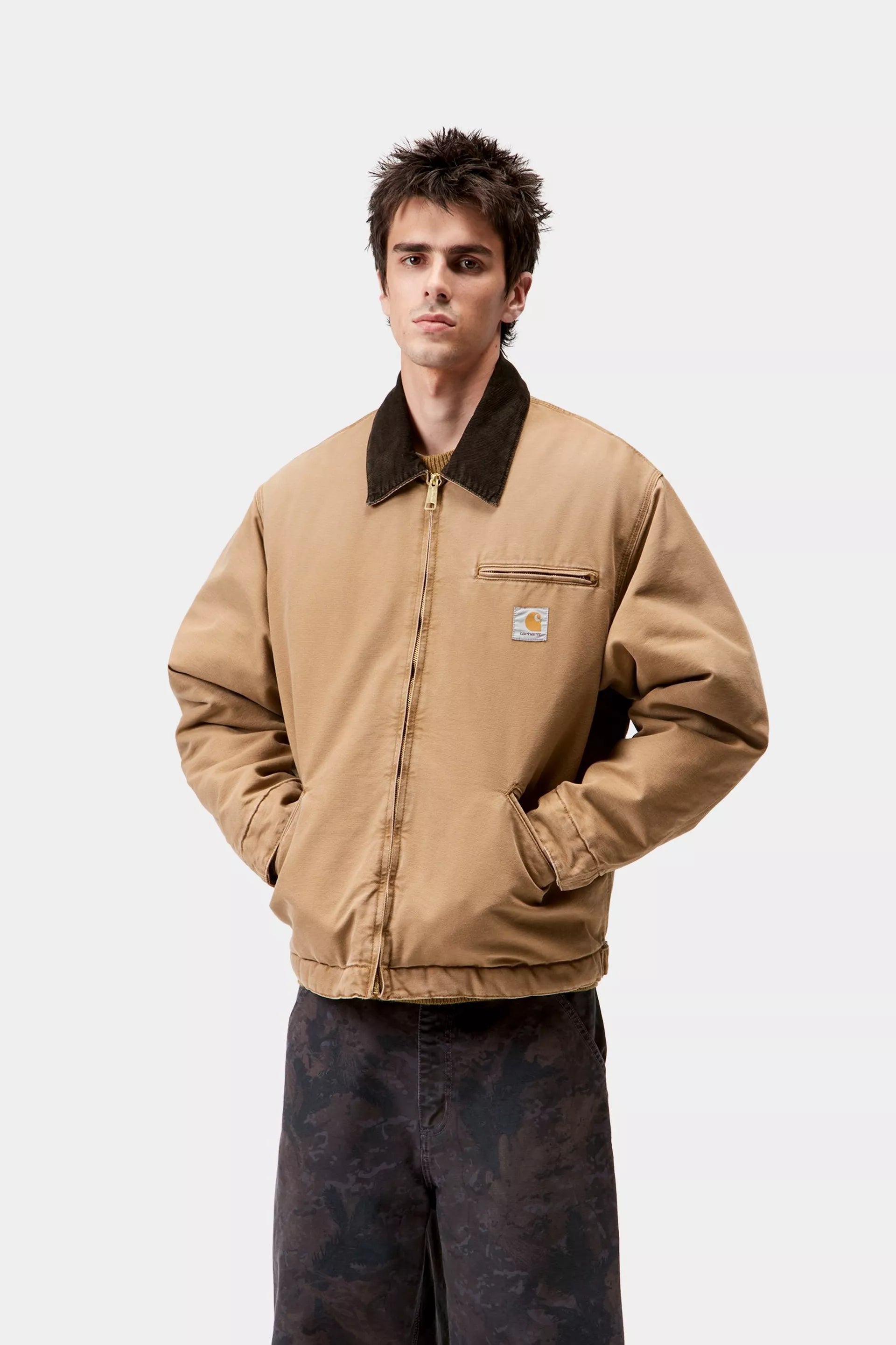 Carhartt WIP OG Detroit Lined Jacket Hamilton Brown/Tobacco
