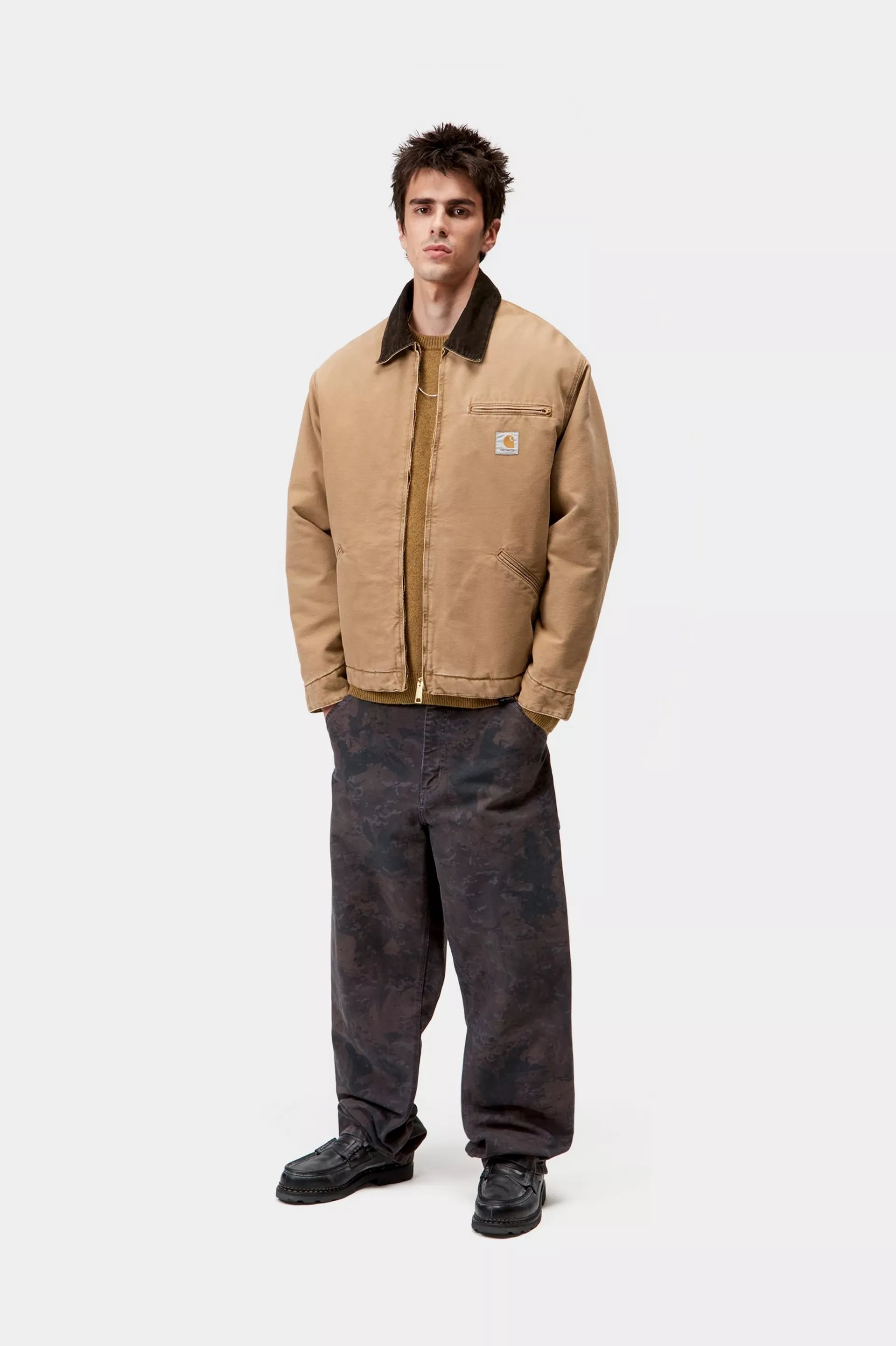 Carhartt WIP OG Detroit Lined Jacket Hamilton Brown/Tobacco