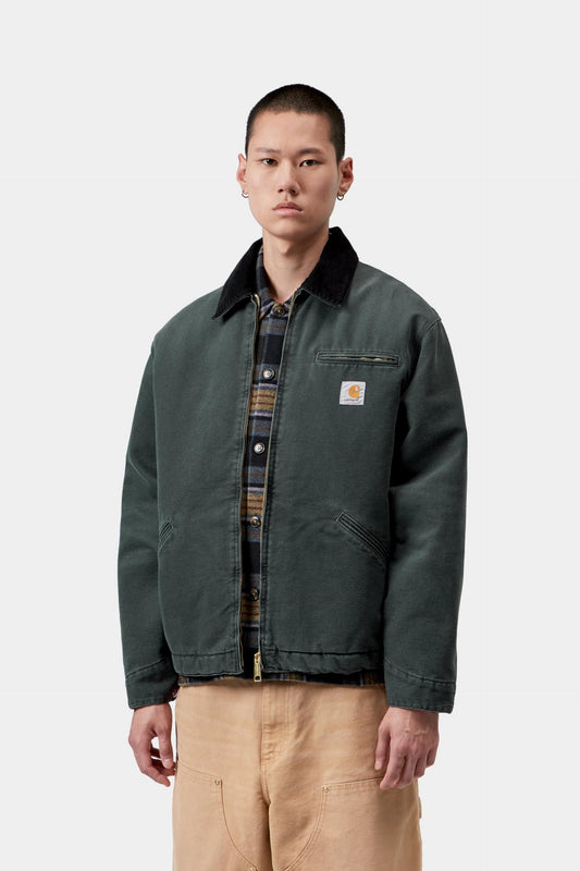 Carhartt WIP OG Detroit Winter Jacket In Raven/Black