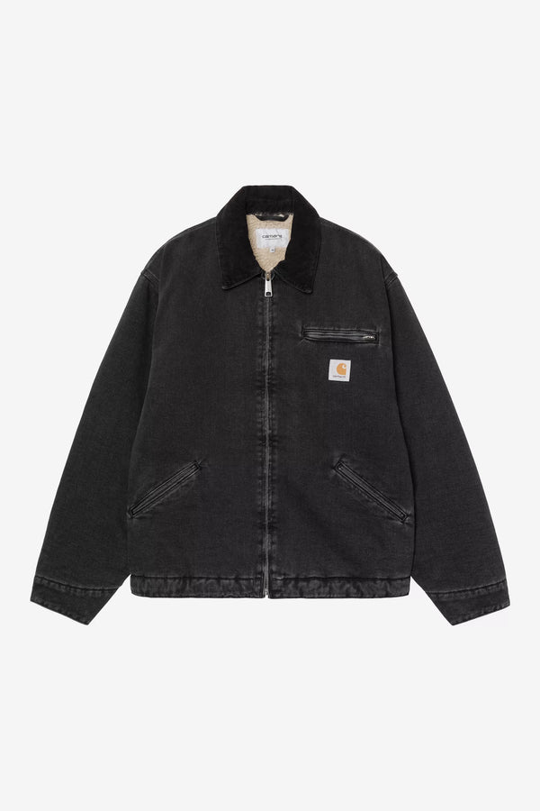 Carhartt WIP OG Detroit Lined Jacket Black Stone