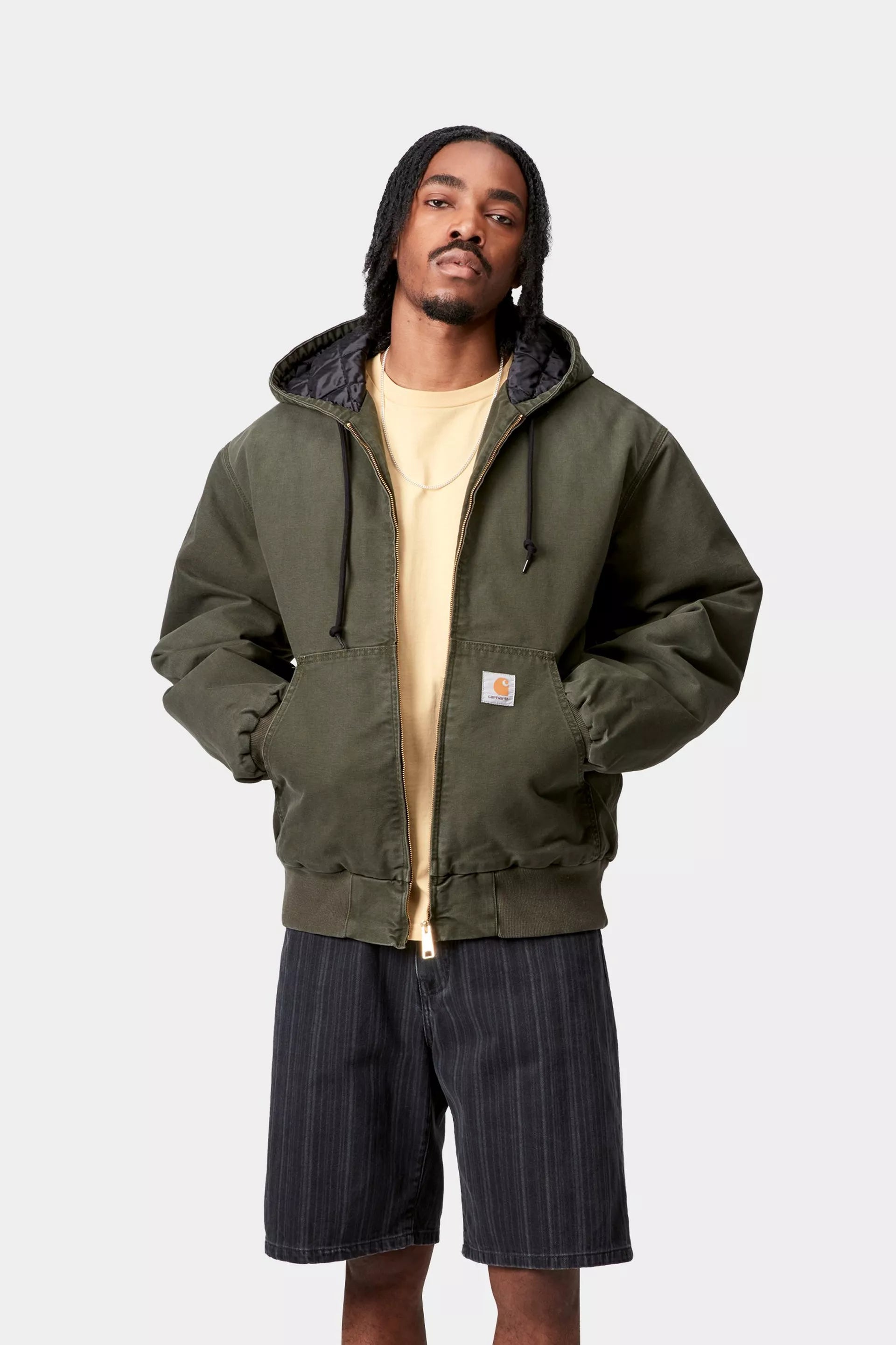 Carhartt WIP OG Active Olive Stone Canvas
