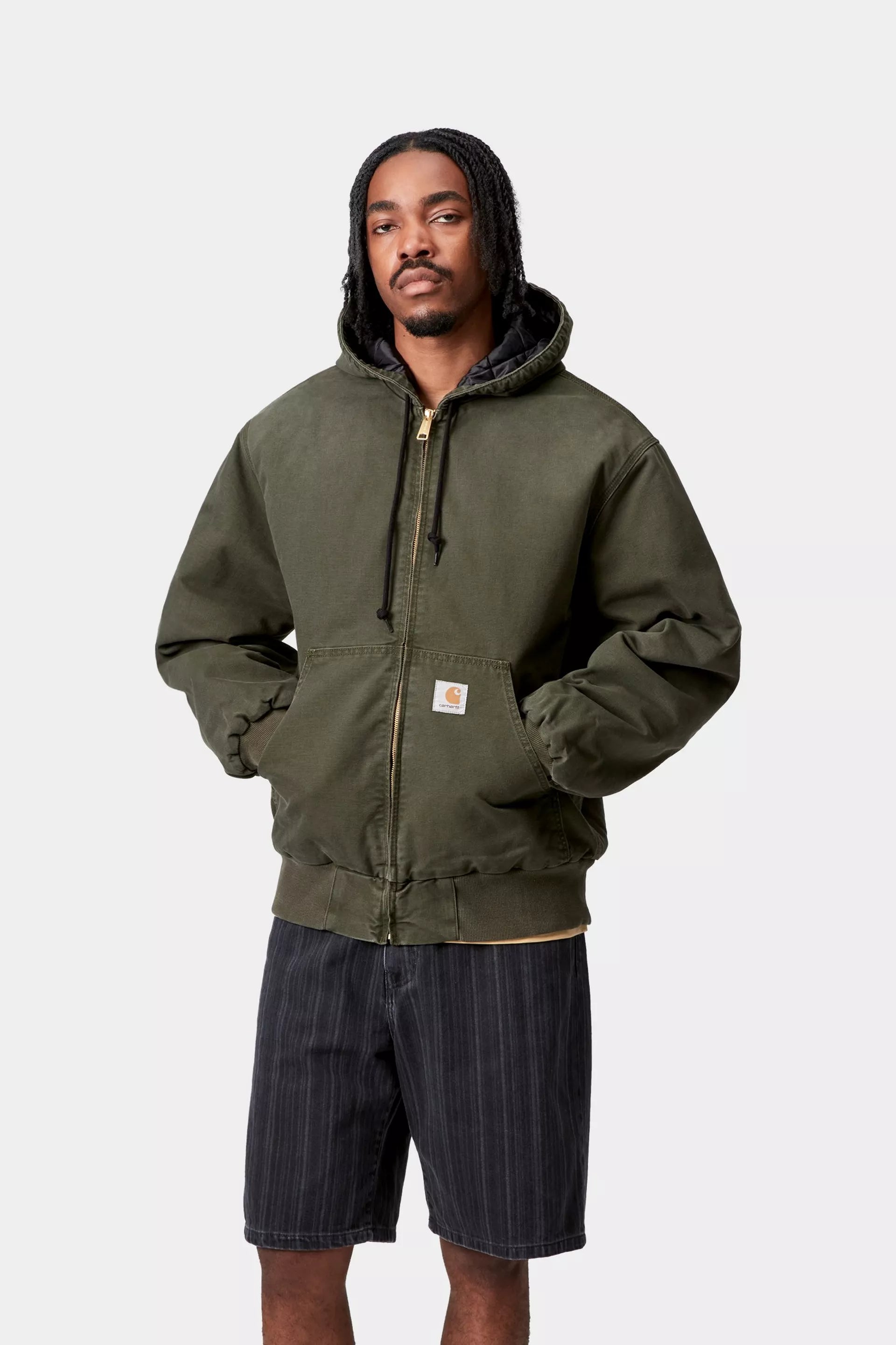 Carhartt WIP OG Active Olive Stone Canvas
