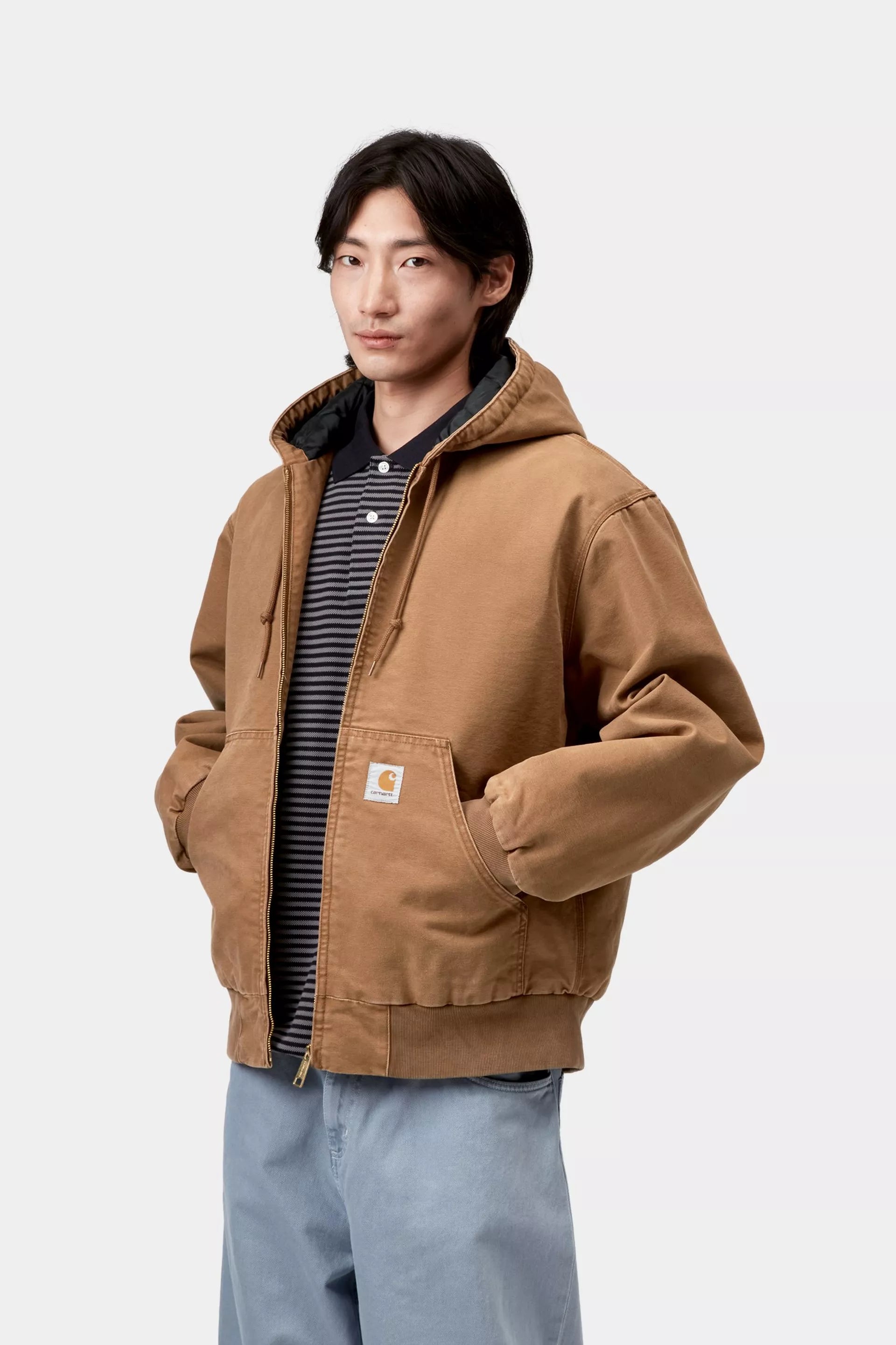 Carhartt WIP OG Active Hamilton Brown Stone Canvas