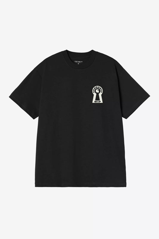 Carhartt WIP S/S Locked Backprint Graphic T-Shirt Black