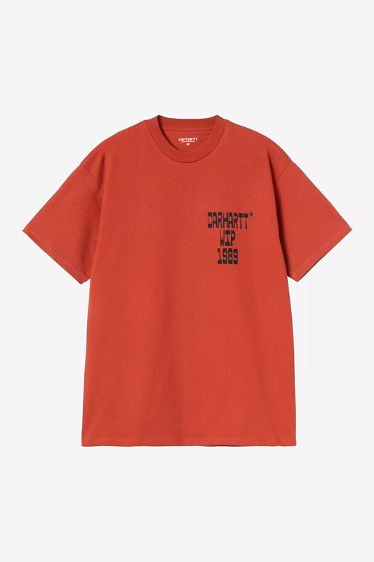 Carhartt WIP S/S Blocks Graphic T-Shirt Oxide Red