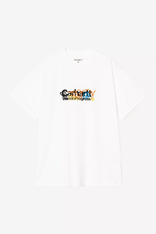 Carhartt WIP S/S Primary Backprint Graphic T-Shirt White