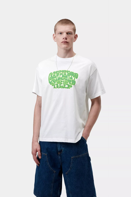 Carhartt WIP S/S Tipsy Type T-Shirt White