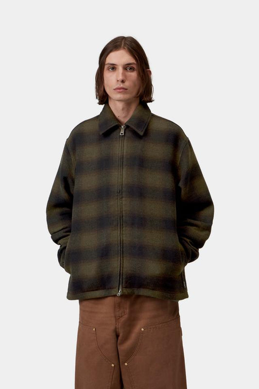 Carhartt WIP Alton Check Zip Jacket Cypress