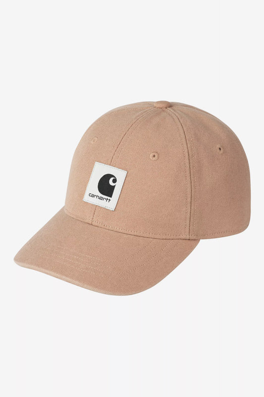 Carhartt WIP Canvas Cap Dusty H Brown Stone Washed