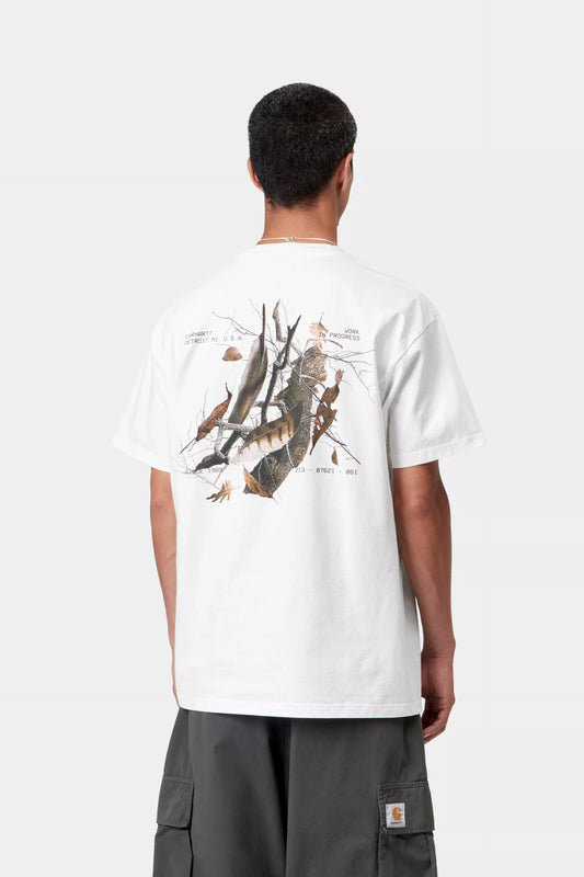 Carhartt WIP S/S Feather Progress T-Shirt White