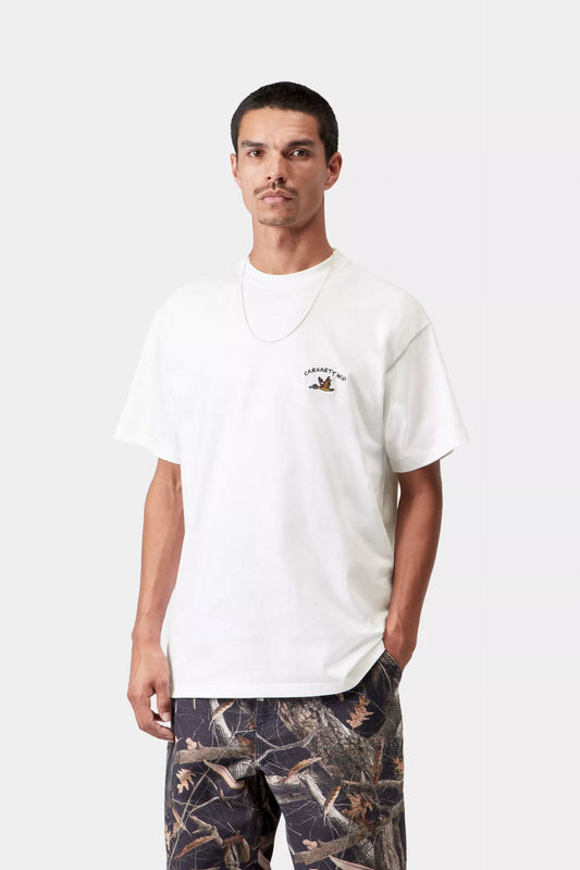 Carhartt WIP S/S Animated Ducks T-Shirt White