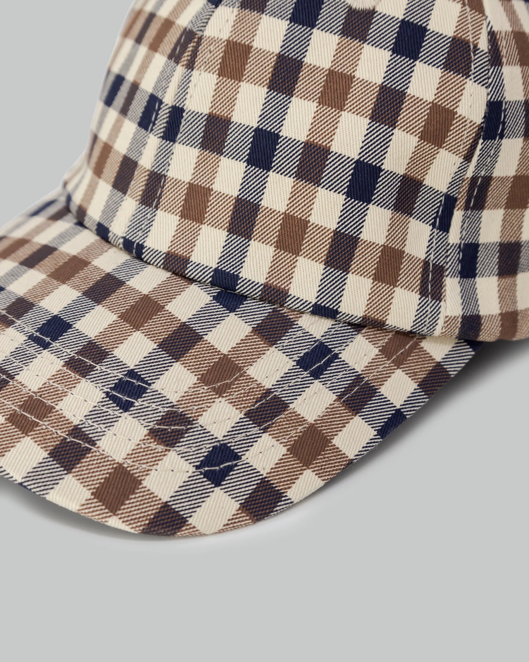 Aquascutum Iconic Active Baseball Cap Club Check