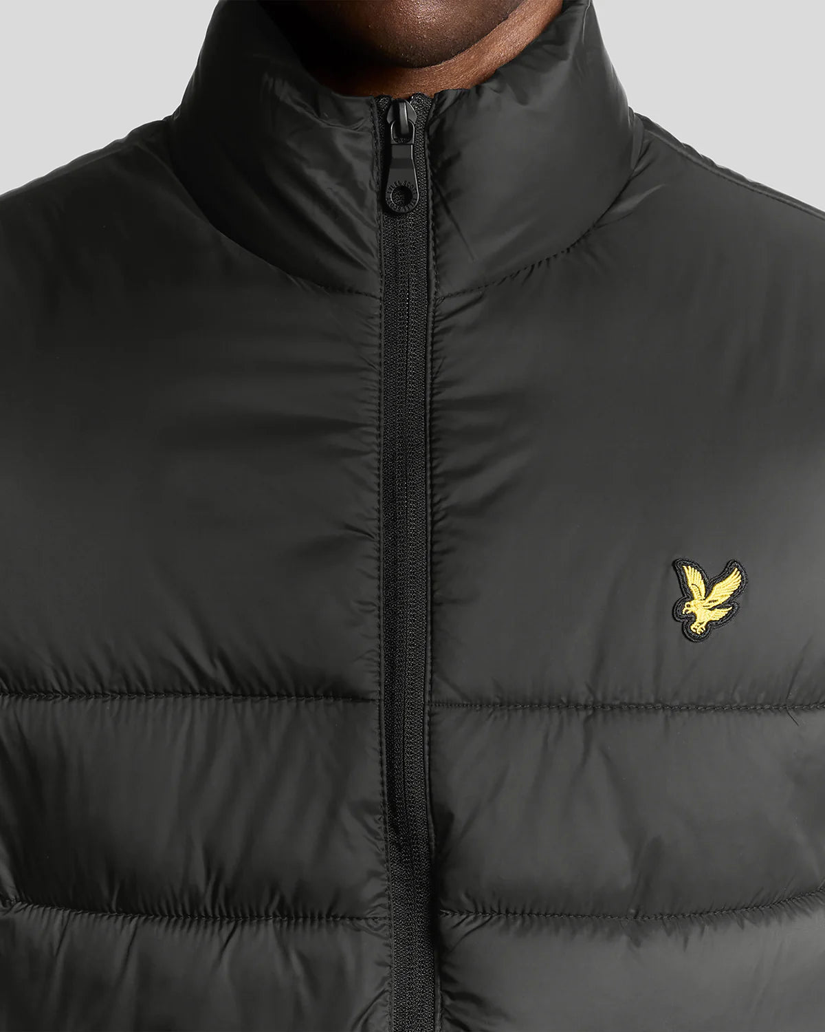 Lyle & Scott Wadded Gilet Jet Black